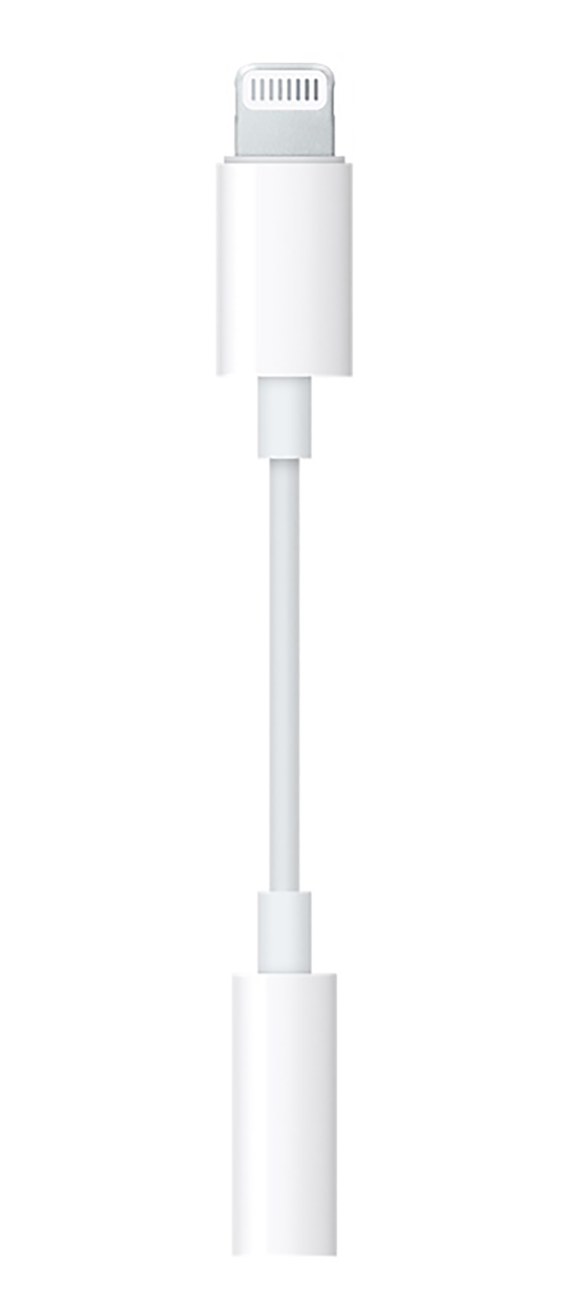 Apple Lightning to 3.5 mm Headphone Jack Adapter - White (MMX62AM/A) - image 1 of 3