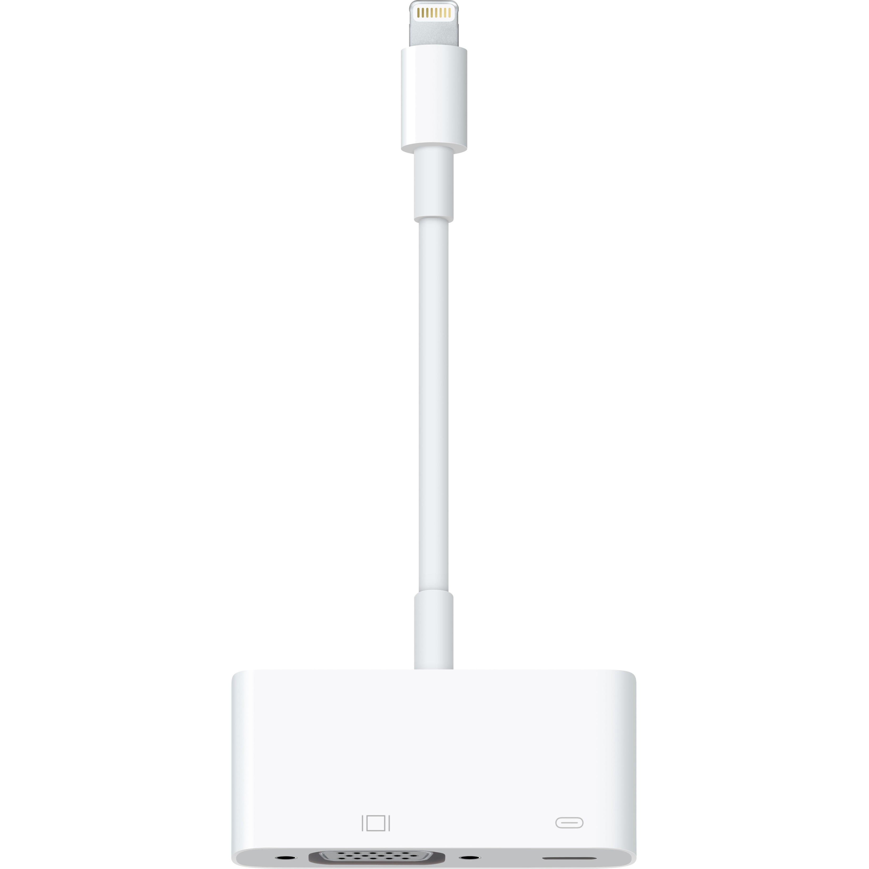 PCケーブル・コネクタ Apple Lightning to VGA Adapter Apple Lightning to VGA Adapter for iPhone, iPad, iPod, 1080p HD