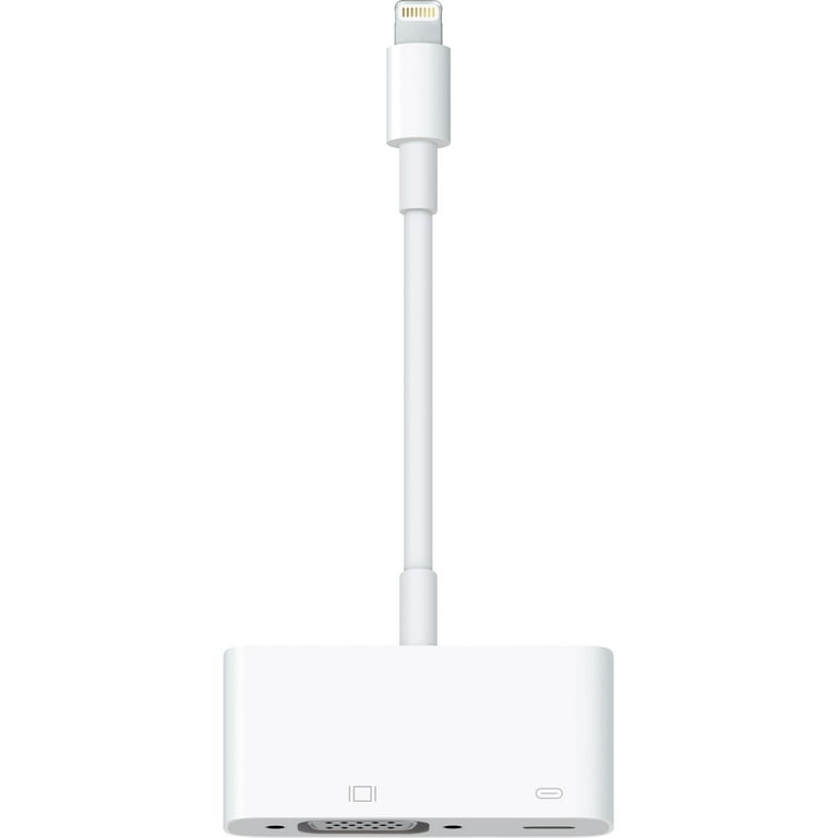 PCケーブル・コネクタ Apple Lightning to VGA Adapter Apple Lightning to VGA Adapter for iPhone, iPad, iPod, 1080p HD