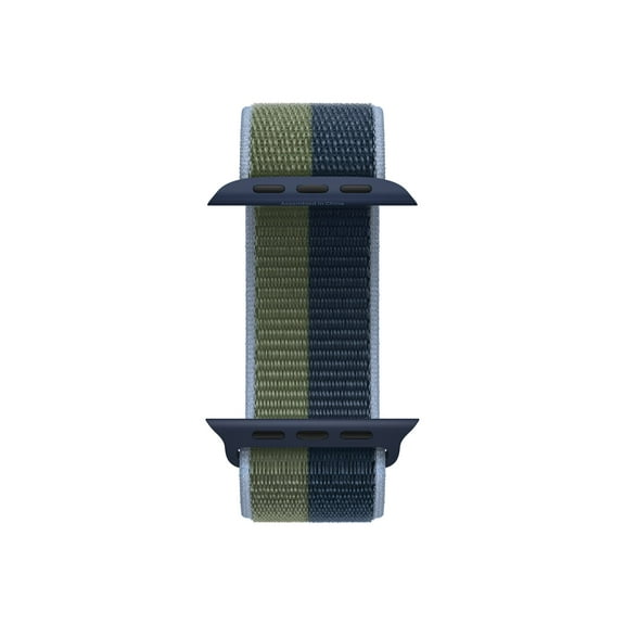 Apple 45mm Abyss Blue/Moss Green Sport Loop