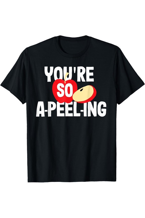 Apple Love Pun For Girls And Boys T-Shirt