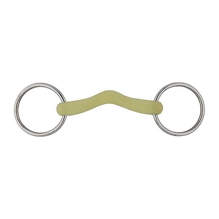 Apple Low Port Ring Snaffle Bit