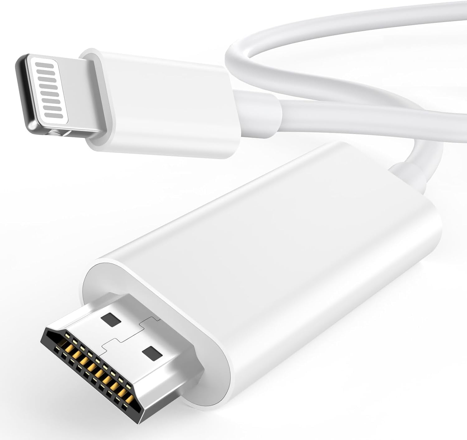 [Apple MFi Certified] Apple Lightning to HDMI Cable Adapter for iPhone