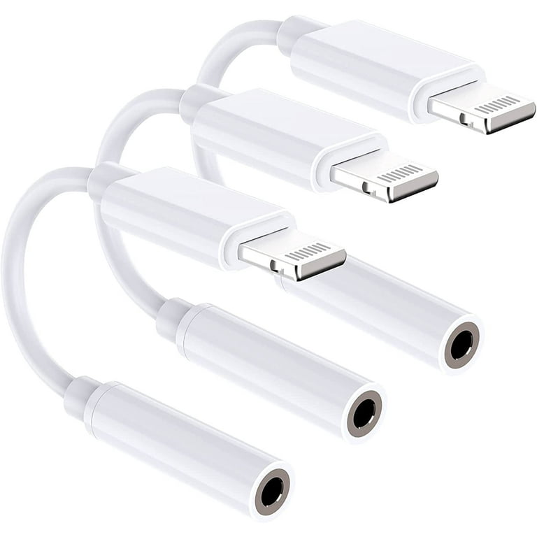 Adaptador iphone de Lightning a Jack 3.5mm