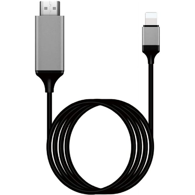 [Apple MFi Certified] Lightning to HDMI Adapter for Phone to TV