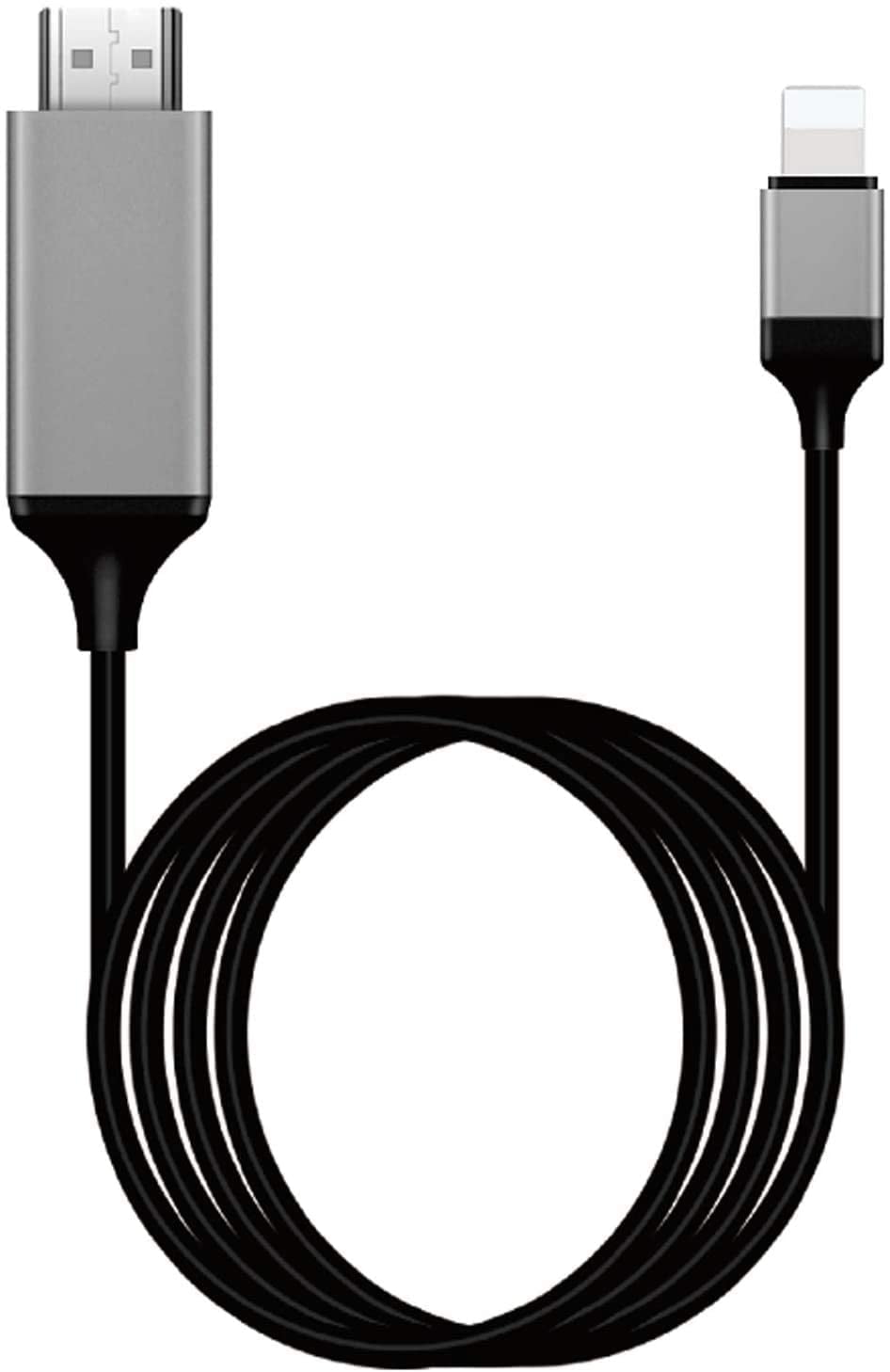 [Apple MFi Certified] Lightning to HDMI Adapter for Phone to TV