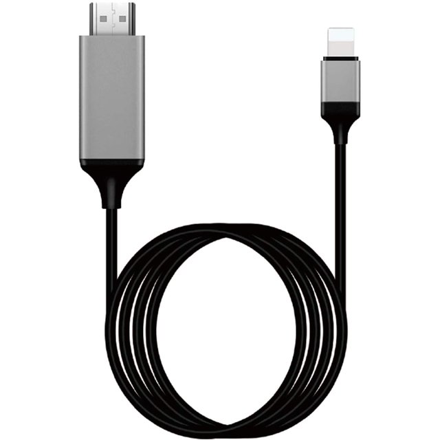 [Apple MFi Certified] Lightning to HDMI Adapter for Phone to TV