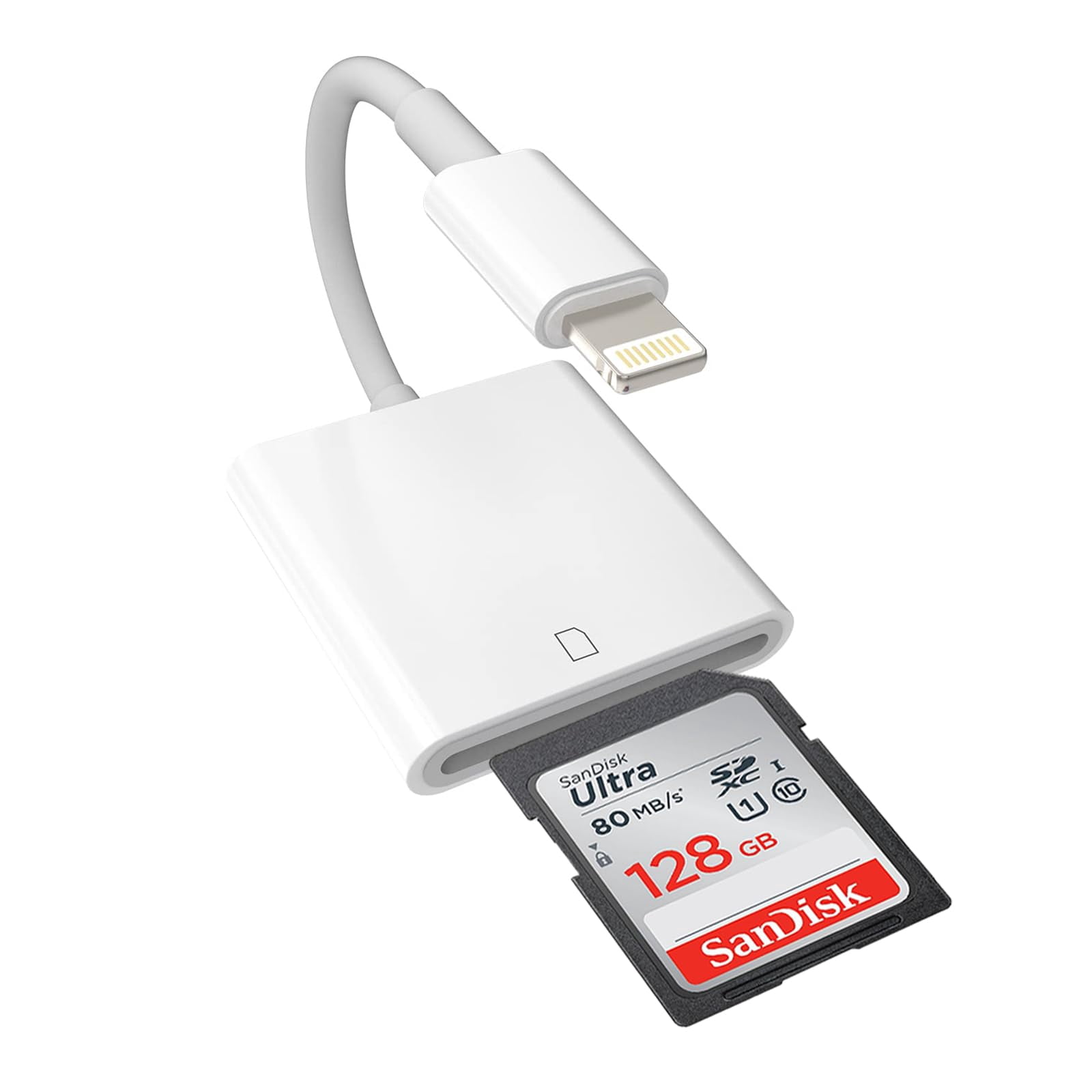 Apple MFi Certified Apple Lightning to SD Card Reader for iPhone, Trail ...