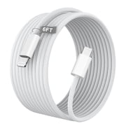 Apple MFi Certified USB-C to Lightning Cable, 6FT Electronic Cable with High Speed Data Transfer, Fast Charging, OTG Cord