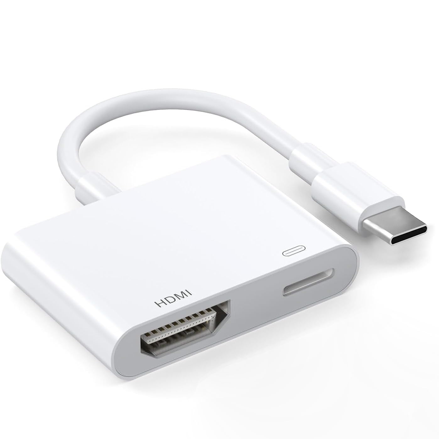 Apple MFi Certified USBC to HDMI Adapter 4K60Hz for iPhone 15 MacBook