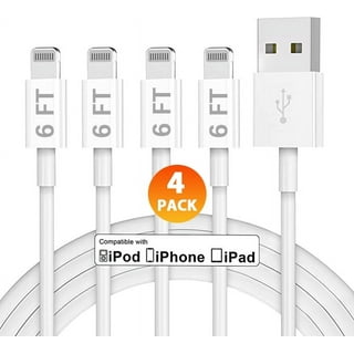 PHILIPS Lightning Cable, USB-A to Lightning Connector, 6 ft Black Braided  Cable, Apple MFi Certified, Compatible with iPhone 14/13/12/11/Max/X/, iPad