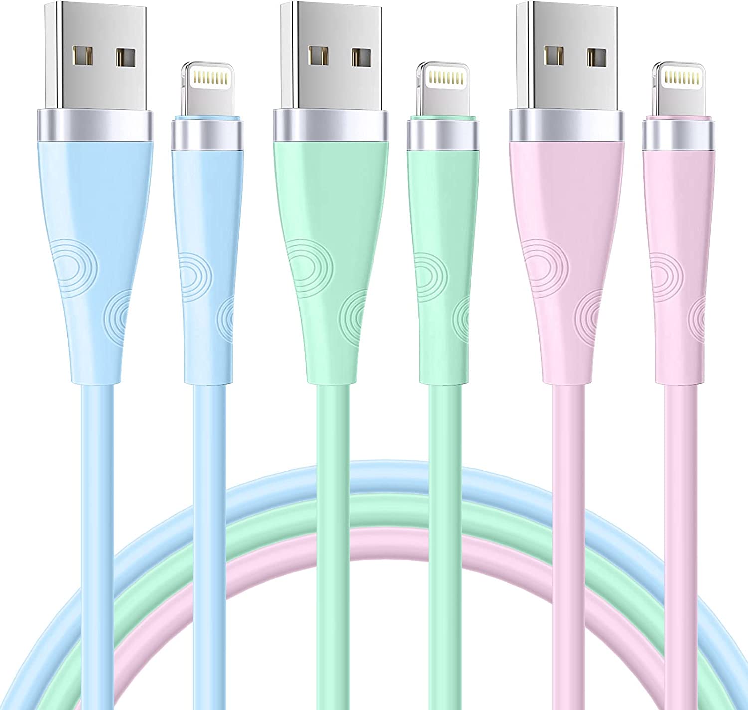 Ixir iPhone 10 Charger Apple Lightning Cable Kit by Ixir {1 Wall