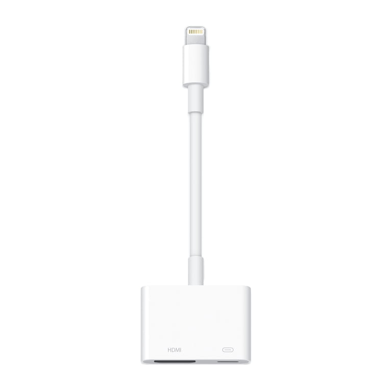 Lightning - HDMI Digital AVアダプタ MW2P3AM Apple, Lightning Digital A V HDMI Adapter, MW2P3AM A, White