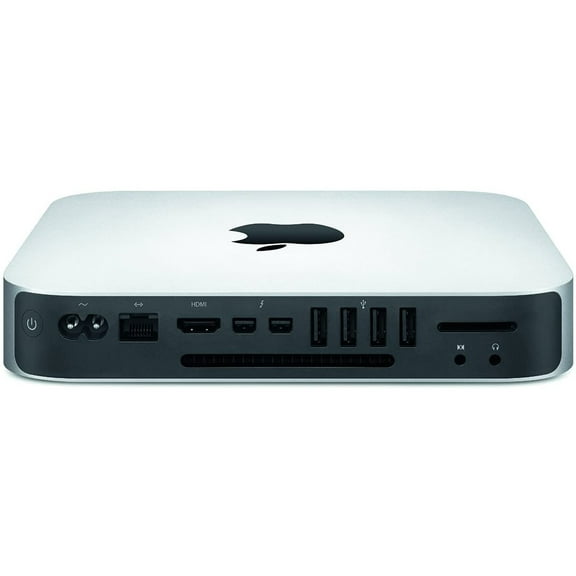 Restored Apple Mac mini Desktop Computer, Intel Core i5, 4GB RAM, 500GB, OSX (Late 2014) MGEM2LL/A, IEEE 802.11a/b/g/n compatible, Silver, 1 pack