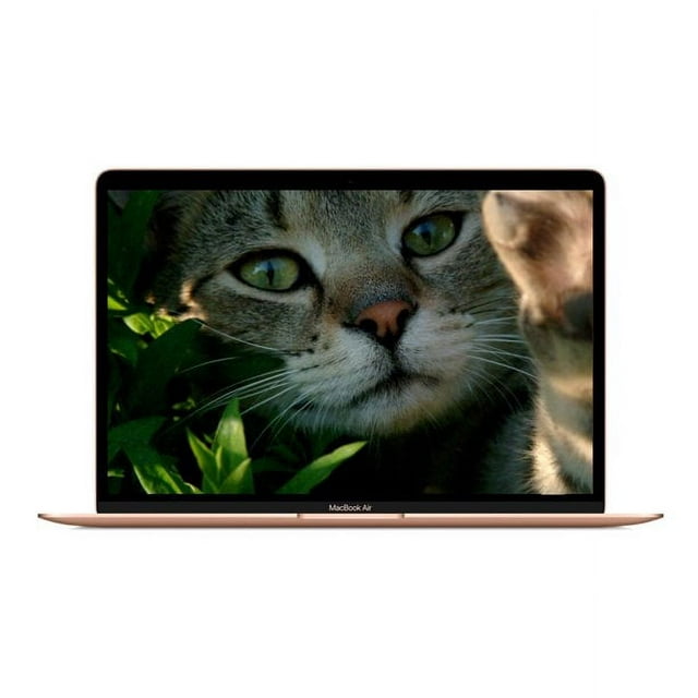 Apple MacBook Air 13.3-inch (Retina, Gold) 1.6GHz Dual Core i5 (2019) 128 GB Flash Hard Drive 16 GB Memory (Used)