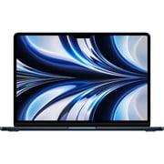 Apple MacBook Air 13.6 with Liquid Retina Display, M2 Chip with 8-Core CPU and 10-Core GPU, 16GB Memory, 512GB SSD, 35W Dual USB-C Power Adapter, Midnight, Mid 2022