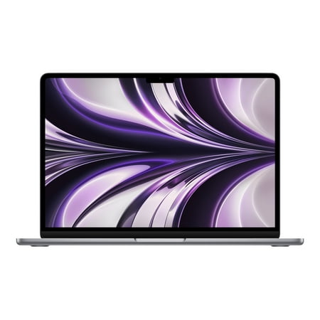 Apple MacBook Air 13.6" with Liquid Retina Display, M2 Chip with 8-Core CPU and 10-Core GPU, 8GB Memory, 512GB SSD, Space Gray, Mid 2022