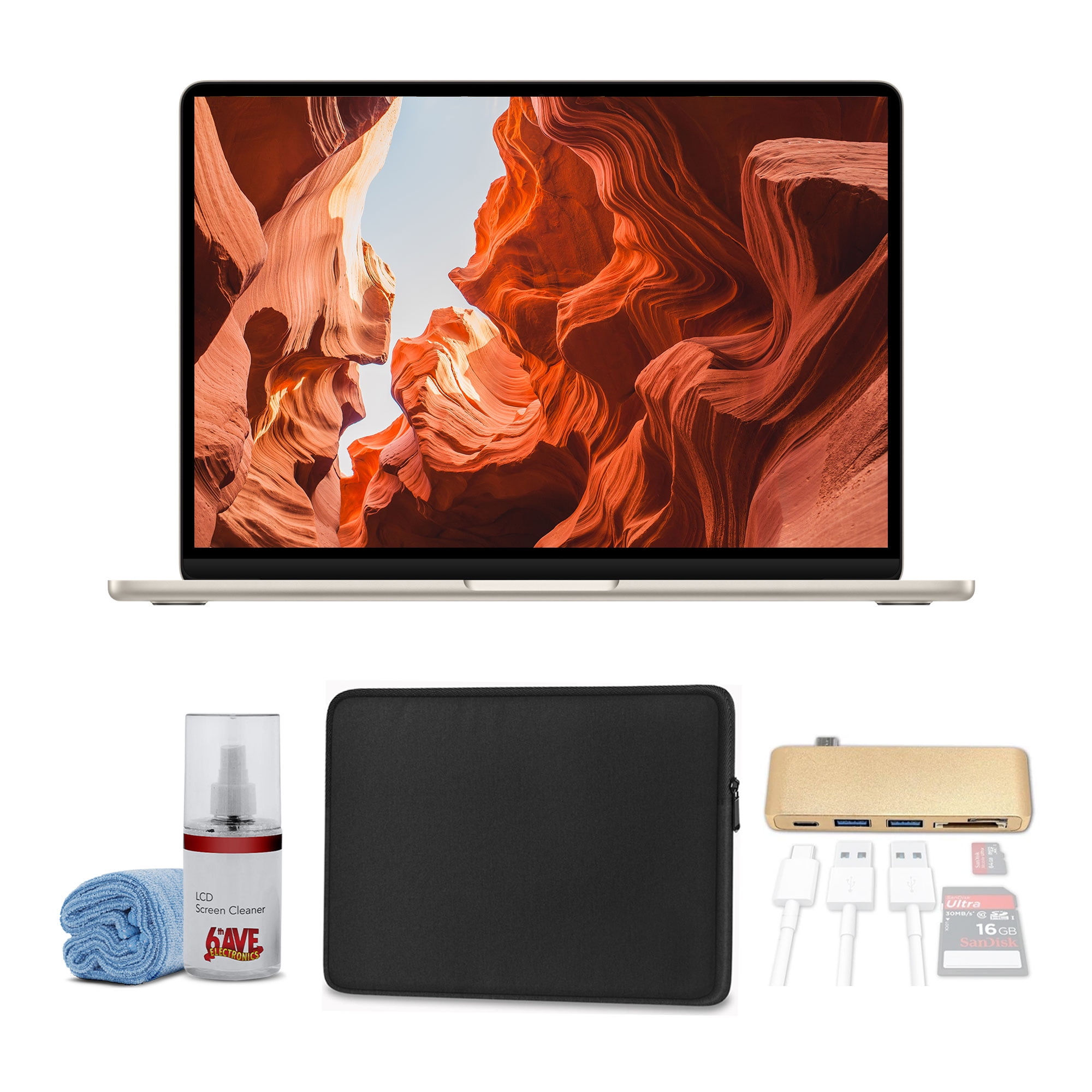 Apple 13-inch MacBook Air Laptop with M3 Chip, 8-Core CPU