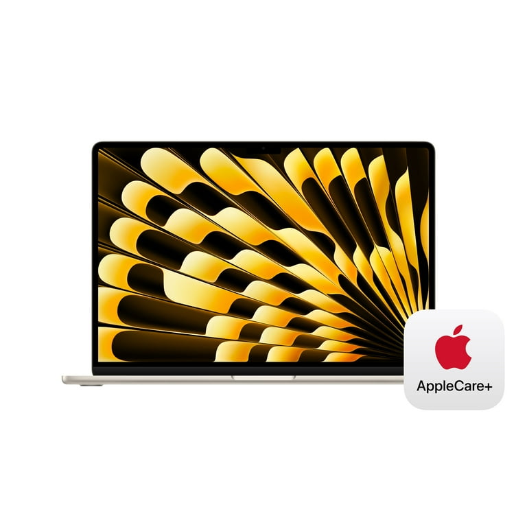 Apple MacBook Air 13-in M3 8C CPU - 8C GPU, 8GB 256GB, Silver - MRXQ3LL/A  (Spring 2024) + AppleCare Bundle