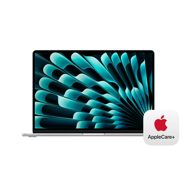Apple MacBook Air 15 in M3 8C CPU 10C GPU 8GB 256GB Silver MRYP3LL A Spring 2024 AppleCare Bundle