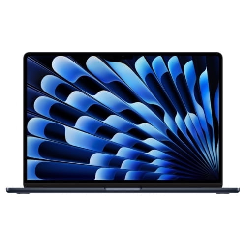 Pre-Owned Apple MacBook Air Laptop Apple M2 8-Core CPU 10-Core GPU 8GB RAM 256GB SSD 15" Midnight MQKW3LL/A (2023)