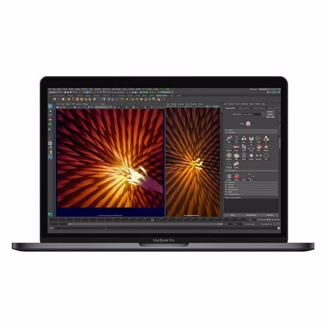 Restored Apple MacBook Pro MPTU2LL/A 15.4" 16GB 512GB SSD Core™ i7-7700HQ 2.8GHz macOS, Silver (Certified )