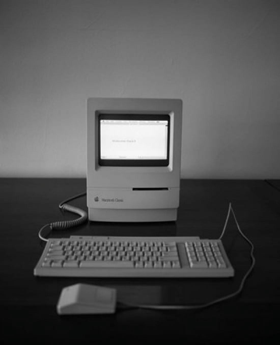 Apple Macintosh Classic desktop PC Canvas Art - Panoramic Images (30 x 36)