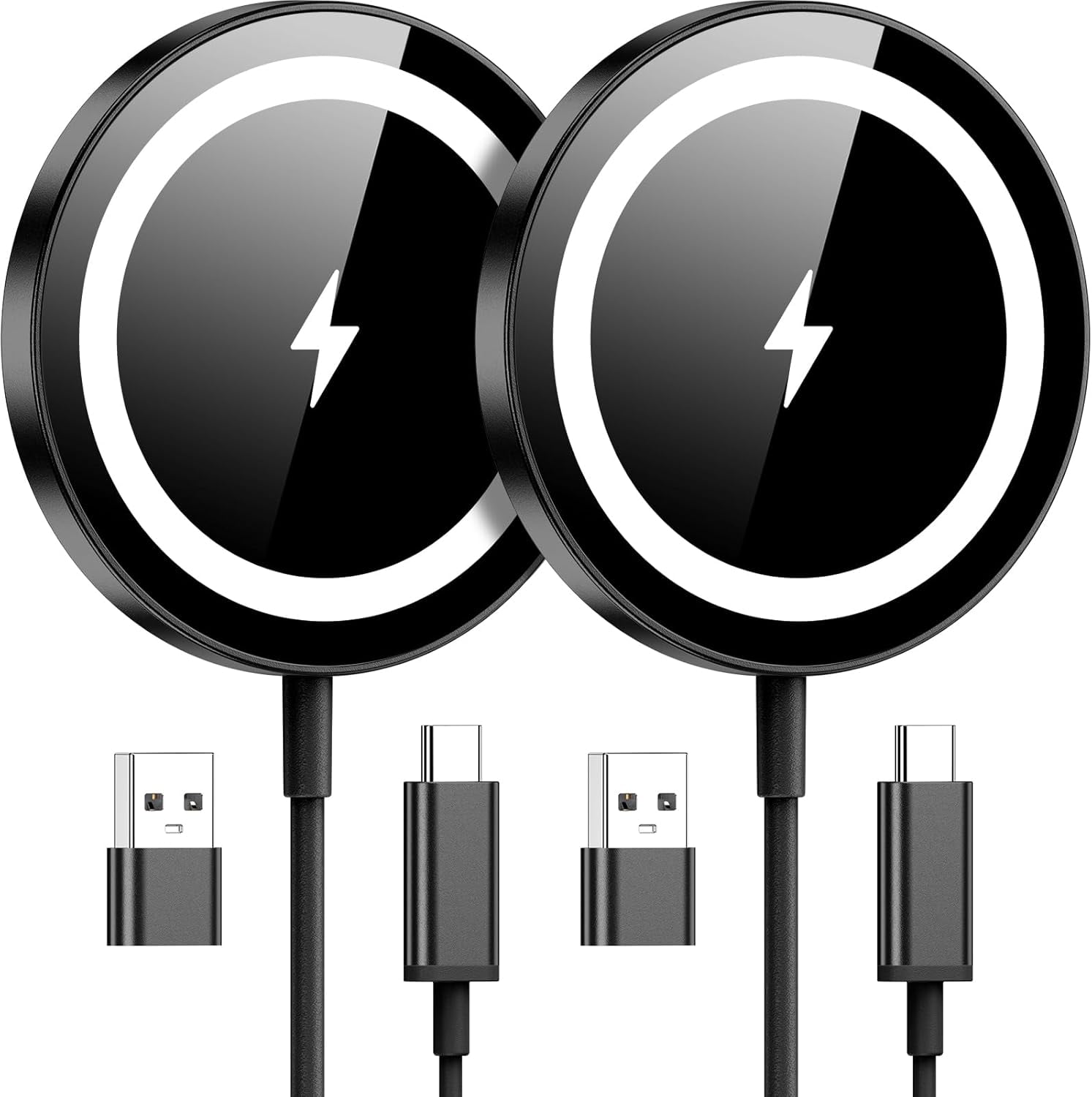 Iphone Charger 1pc 15W Magnetic Wireless Charger Fast Charging