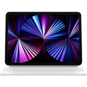 Apple Magic Keyboard iPad Keyboard case for iPad Pro 11-inch 1st, 2nd, 3rd, 4th gen and iPad Air 4th, 5th gen, and M2, Great Typing Experience, Built-in trackpad, Spanish - White