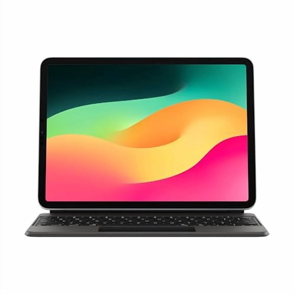 Apple Magic Keyboard: iPad Keyboard case for iPad Pro 11-inch (1st, 2nd, 3rd, 4th gen) and iPad Air (4th, 5th gen, and M2), Great Typing Experience, Built-in trackpad, Ukrainian - Black