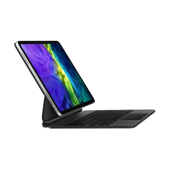 Pre-Owned Apple Magic Keyboard: iPad Keyboard Case for iPad Pro 11-inch (1st, 2nd, 3rd, 4th gen) and iPad Air (4th, 5th gen, M2 and M3), Great Typing Experience, Built-in Trackpad, US English - Black