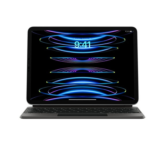 Apple Magic Keyboard: iPad Keyboard Case for iPad Pro 11-inch (1st, 2nd, 3rd, 4th gen) and iPad Air (4th, 5th gen, M2 and M3), Great Typing Experience, Built-in Trackpad, US English - Black