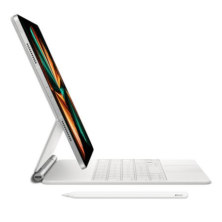 Apple MJQL3LL/A Backlit Keys USB-C Standard Keyboard Kit with Apple Magic Keyboard (White), Black, 1 Pack (3rd, 4th, 5th and 6th Gen)