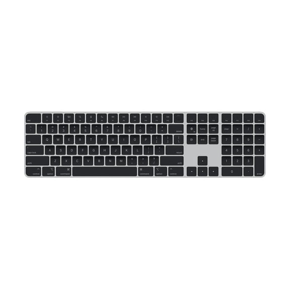 Apple Magic Keyboard with Touch ID and Numeric Keypad for Mac models with Apple silicon - Black Keys - US English