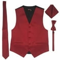 thumbnail image 1 of Apple Men's Satin Vest Spencer J's - 2XL, 1 of 7