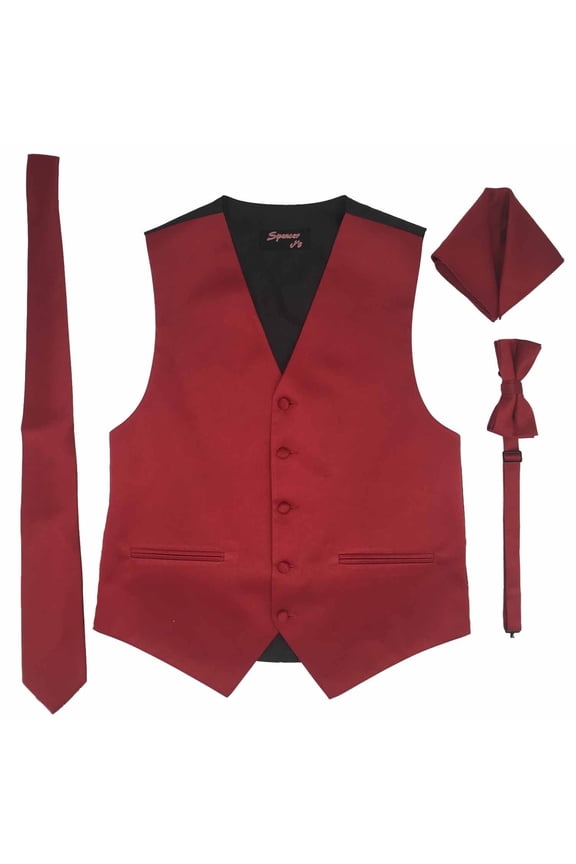 Apple Men's Satin Vest Spencer J's - 2XL