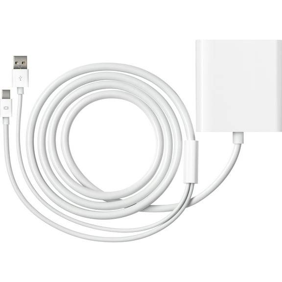 Apple Mini Display Port to Dual Link DVI Computer Cables, White