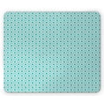 thumbnail image 1 of Apple Mouse Pad, Abstract Apples on White Flowers Pastel Playroom Nursery Baby Shower, Rectangle Non-Slip Rubber Mousepad, Turquoise Seafoam, by Ambesonne, 1 of 2