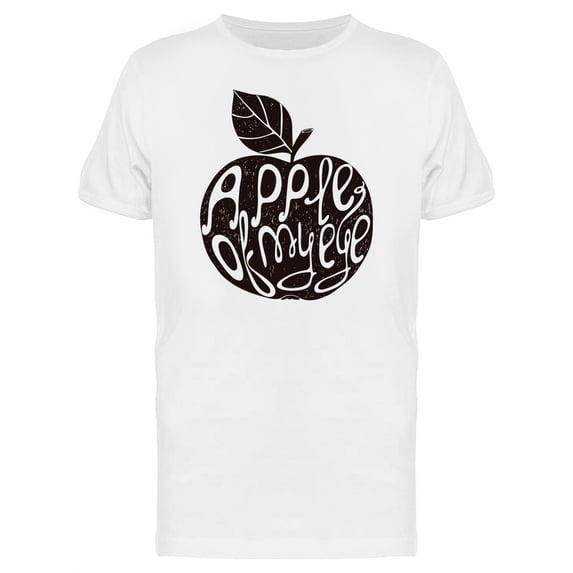 "Apple Of My Eye" Quote T-Shirt Men -Image by Shutterstock, Male Large