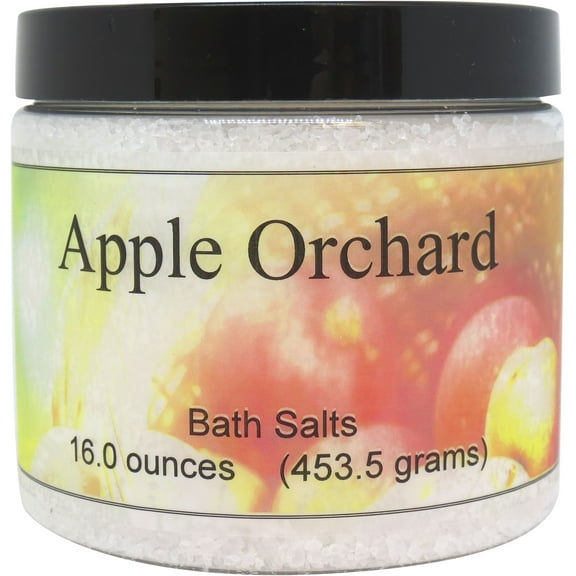 Apple Orchard Bath Salts by Eclectic Lady, 16 ounces
