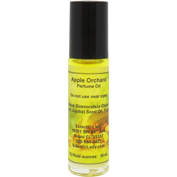 Apple Orchard Perfume Oil, 0.3 Oz Portable Roll-On Fragrance