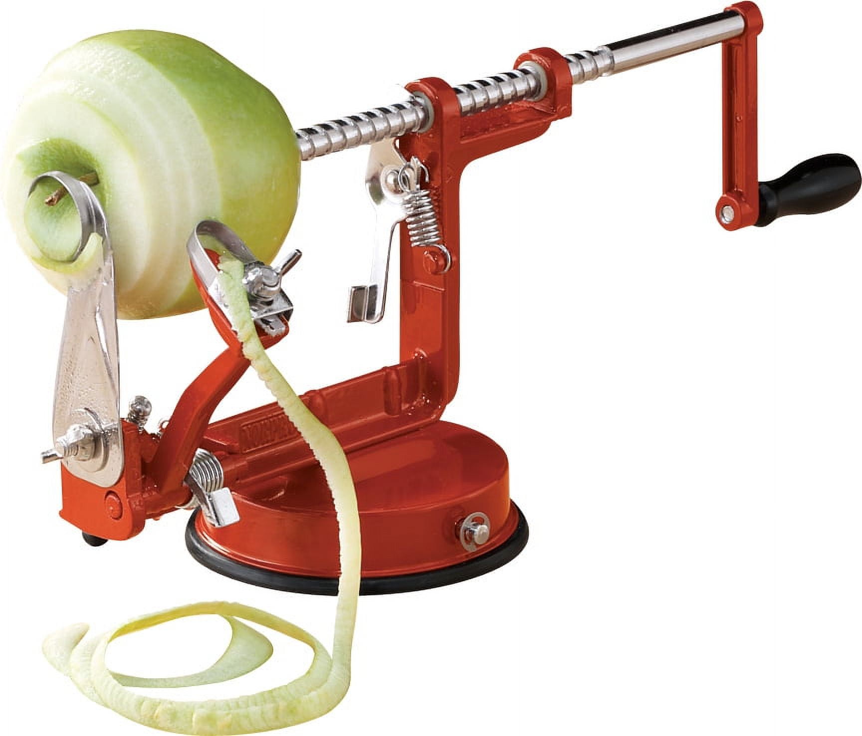 YYP Apple Peeler Corer, 5 In 1 Apple Peeler Slicer Corer, Durable Heavy  Duty Apple Peeler Slicer with Powerful Suction Base and Stainless Steel  Blades