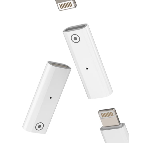 for Apple Pencil 1st Generation Charger Adapter(2Pack)Lightning Female to Lightning Female Dongle Accessories Pen Charging Ipencil Charge Type C Connector for iPhone Cable Accessory