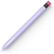 Apple Pencil 2 Case - elago Classic Pencil Case Compatible with Apple Pencil 2nd Generation Cover Sleeve, Compatible with Magnetic Charging [Lavender]