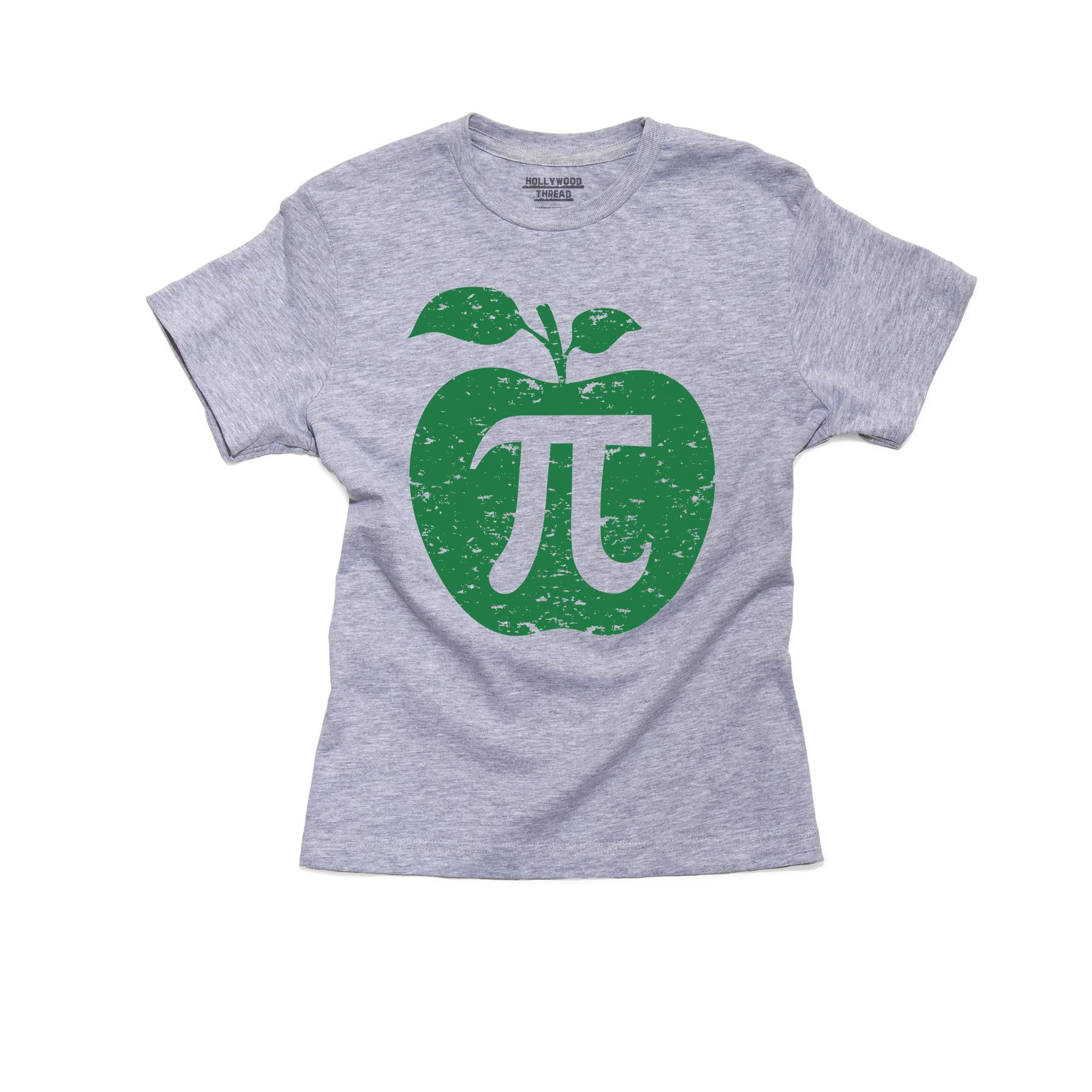 Apple Pi Pi Day 3 14 Trendy Green Graphic Boy s Cotton Youth
