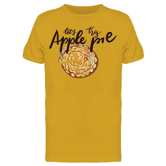 Apple Pie For Everyone T-Shirt Men -Image by Shutterstock, Male Small