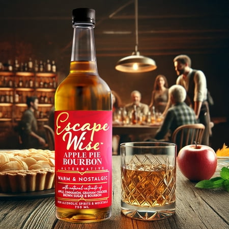 Apple Pie Non-Alcoholic Bourbon Spirit