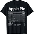 thumbnail image 1 of Apple Pie Nutrition Facts Label Costume Thanksgiving Gifts T-Shirt, 1 of 2