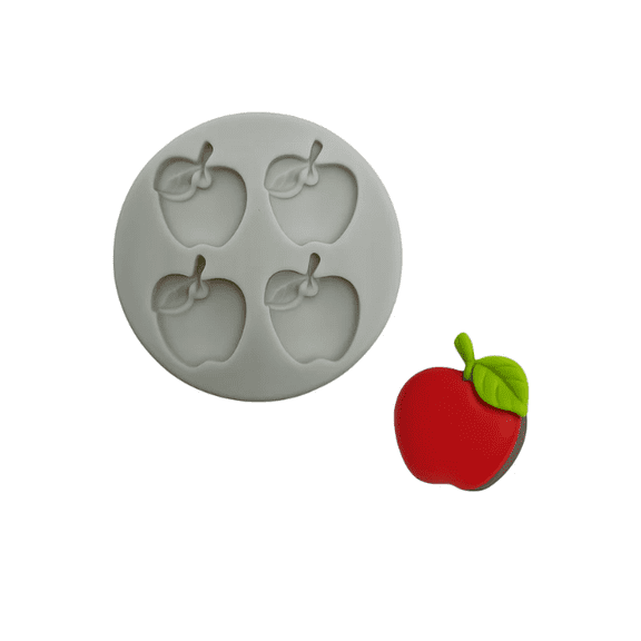 Apple Quad Silicone mold
