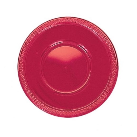 Apple Red Plastic Bowls, 12oz. - 20 Count
